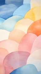 Wall Mural - Sky abstract painting art.