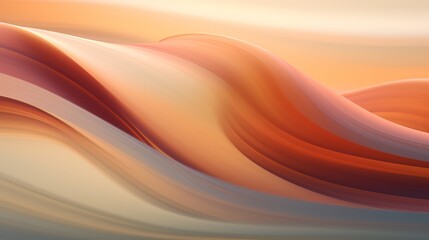 Wall Mural - painting of a wave with a red and white background. the wave is very long and has a lot of detail. t