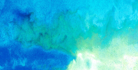 Canvas Print - Enigmatic Elegance: Oil-Painted Liquid Art with Vibrant Translucent Colors