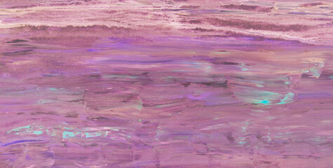 Canvas Print - Enigmatic Elegance: Oil-Painted Liquid Art with Vibrant Translucent Colors
