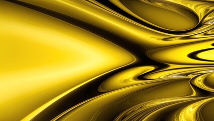 Abstract glassy combination of yellow and yellow gradient wave background
