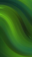 Wall Mural - dark green abstract background animation features a dynamic gradient. smooth, flowing waves create a