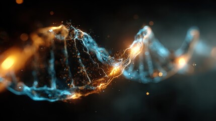 Wall Mural - Stunning Abstract Visualization of Artificial Intelligence Concepts