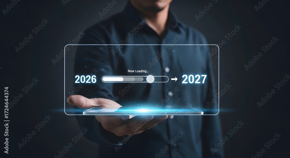 Transitioning from year 2026 to 2027 concept of progress and future ...