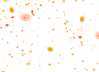 Wall Mural - Transparent glowing dust particles christmas glittering snowflakes colorful shining effect overlay background, glowing Bokeh dust explosion new year festive background 