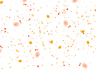 Wall Mural - Transparent glowing dust particles christmas glittering snowflakes colorful shining effect overlay background, glowing Bokeh dust explosion new year festive background 