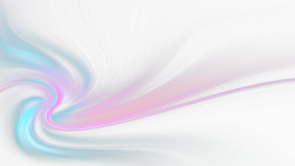 Wall Mural - Abstract dynamic swirl of teal purple and pink light trails against deep black creating energetic glowing motion and futuristic energy visuals overlay