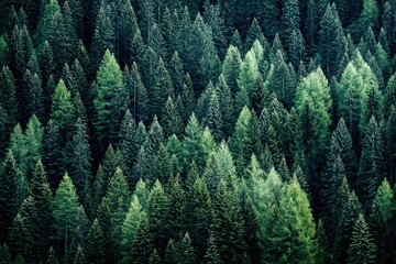  Forest Canopy View Green Trees