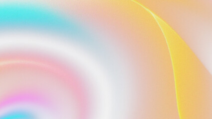Wall Mural - Abstract swirling lights nebula cosmic aura of gold teal and purple hues