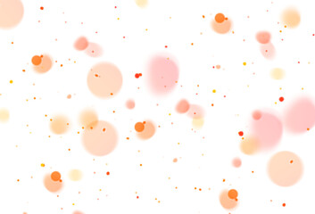 Wall Mural - Blurred christmas dust Bokeh particles shining glittering on transparent background, blurred Bokeh shape snow dust flakes flare, glittering flares, png image 