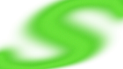Wall Mural - Abstract swirling green nebula with subtle texture on dark canvas