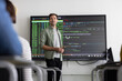 © ReeldealHD images - Dynamic Speaker Captivating coding Presentation