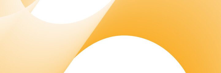 Wall Mural - dynamic abstract background with smooth, flowing orange and white curves, creating a modern and clea