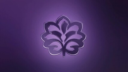Abstract 3 d gear icon