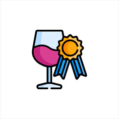 Wall Mural - Wine and Trophy