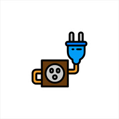 Wall Mural - Charging Plug