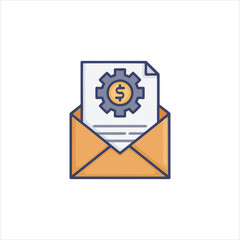 Wall Mural - Invoice Payment
