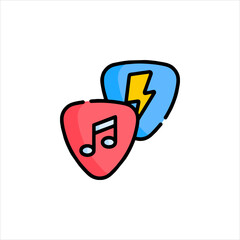 Wall Mural - Music and Lightning