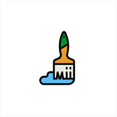 Wall Mural - Paint Brush
