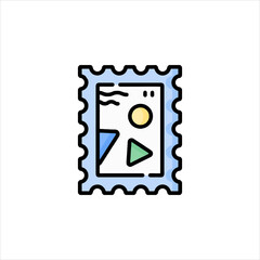 Wall Mural - Postage Stamp