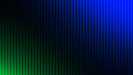 Wall Mural - Dark blue and green glass fractal gradient abstract background animation