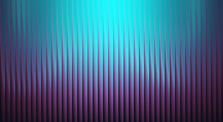 Abstract background with vertical lines and gradient of blue and purple colors