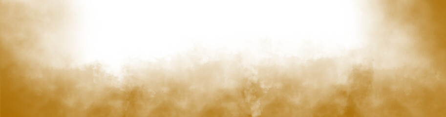 Wall Mural - Brown Smoke cloud particles isolated on transparent empty background. realistic smoke fog overlay. Realistic dry ice smoke clouds fog overlay template.
