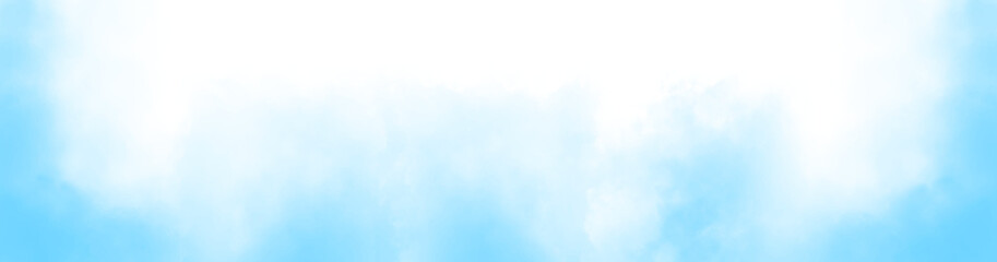 Wall Mural - Light Blue Smoke cloud particles isolated on transparent empty background. realistic smoke fog overlay. Realistic dry ice smoke clouds fog overlay template.