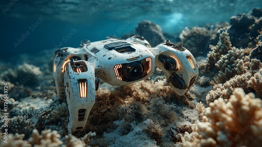 AI-powered autonomous robotic systems conduct deep-sea ecological ...