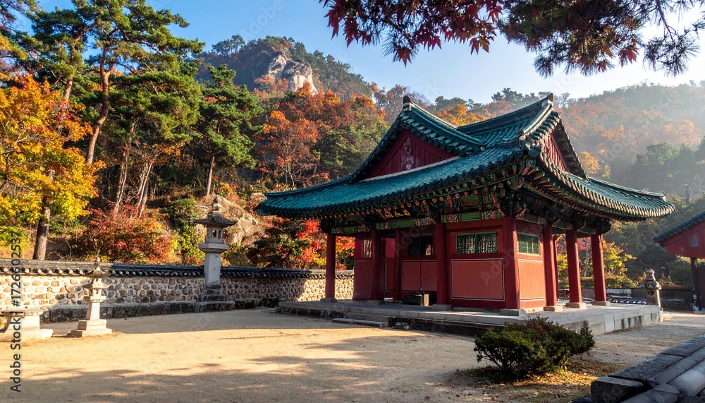 한국 절 Stock Photo | Adobe Stock