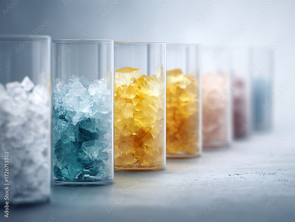 Artistic yet realistic crystallization process of organic compounds ...