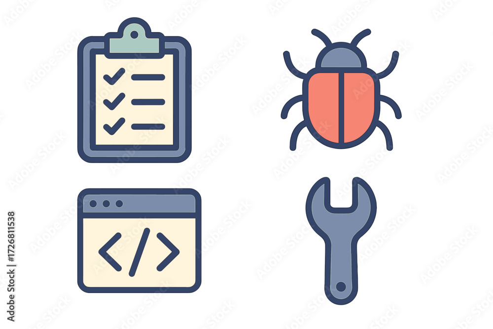 Fixing software bugs using a checklist and coding tools for efficient ...