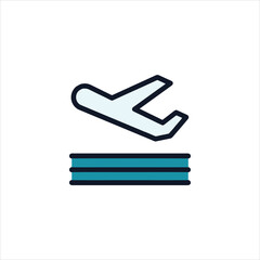 Wall Mural - Landing Strip