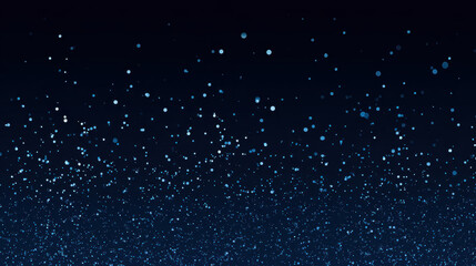 Wall Mural - Cosmic Dance: A mesmerizing display of sparkling particles against a deep, dark blue expanse, evoking a sense of wonder and the vastness of the cosmos.