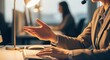 © LK - Dedicated professional delivering expert remote customer support, offering solutions and guidance in a bustling modern contact center, ensuring client satisfaction efficiently