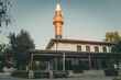 Old wooden mosque in the old town of Ankara Turkey