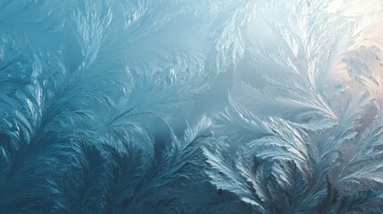 Wall Mural - Beautiful Abstract Background of Frosted Glass Patterns