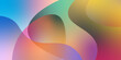 © Azadur - Abstract Background With Dynamic Effect. For Futuristic Ad, Booklets. Abstract shapes overlap, creating soft gradients. Fluid abstract background. Liquid color gradients composition round shapes.
