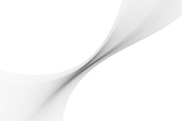 Abstract vector background with dynamic curved lines made of binary code numbers 0 and 1. Digital data stream, information technology concept. Futuristic flowing data on transparent background.