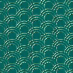 seamless gradient 3d vector pattern geometric design