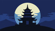 © Md Shaikh Farid - vector illustration of a temple in japan