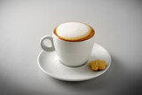 Café expresso com creme   
