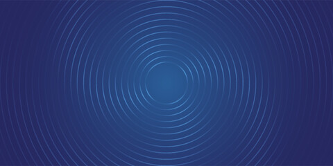 Poster - Bright blue dynamic abstract vector background with diagonal lines. 3d cover of business presentation banner for sale event night party. Fast moving soft circle wave line stripe decoration