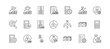 © Arif - Financial Management icon set containing financial, management, report, statement, expense, strategy, manager, analysis and budget vector icons