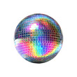 © Redwana - Luxury Disco Ball with Brilliant Mirror Cuts on Transparent Background