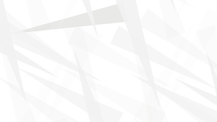 Wall Mural - abstract background with white and gray and geometric style with simple lines and corners, triangle 