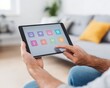© Ryzhkov - Modern Smart Home Automation Tablet Interface Premium Digital Technology for Young Professionals Marketing Integrated Device Control and Connected Lifestyle