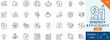 © Dencons - Energy efficiency icon collection set. Editable stroke.