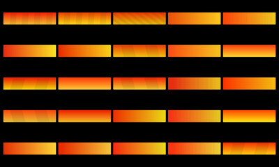 Abstract heatmap pattern with gradient colors