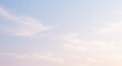© kingof - Serene pastel sky with wispy clouds at dawn or dusk, evoking peace, tranquility, and a sense of calm for background or inspirational use